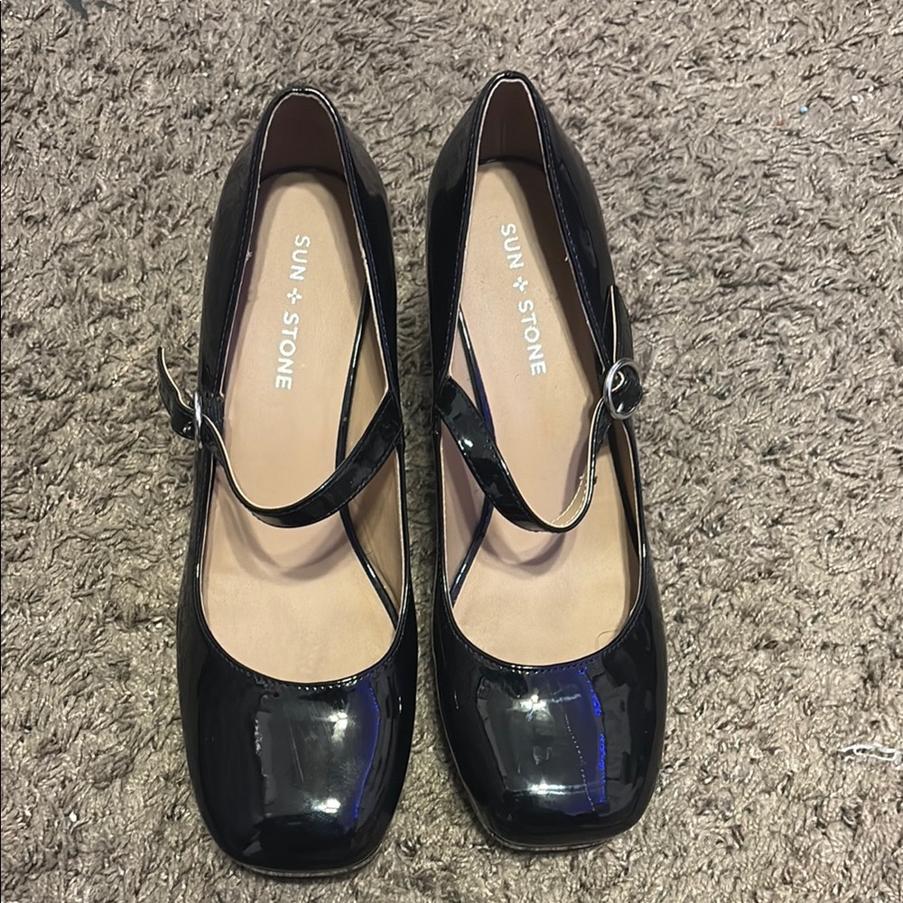 Sun + Stone Black Women's Shoes